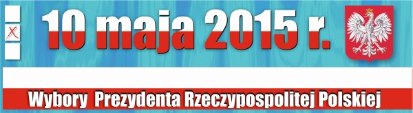 Baner wybory Prezydenta Rzeczypospolitej Polskiej 2015